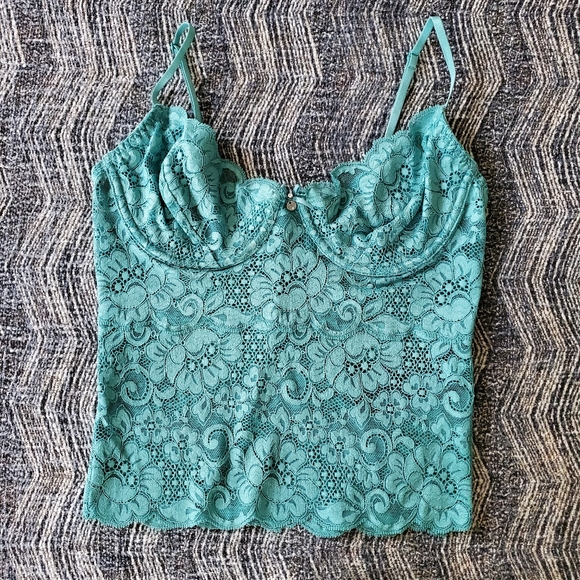 Lace Bralette Tank - Picture 2 of 4